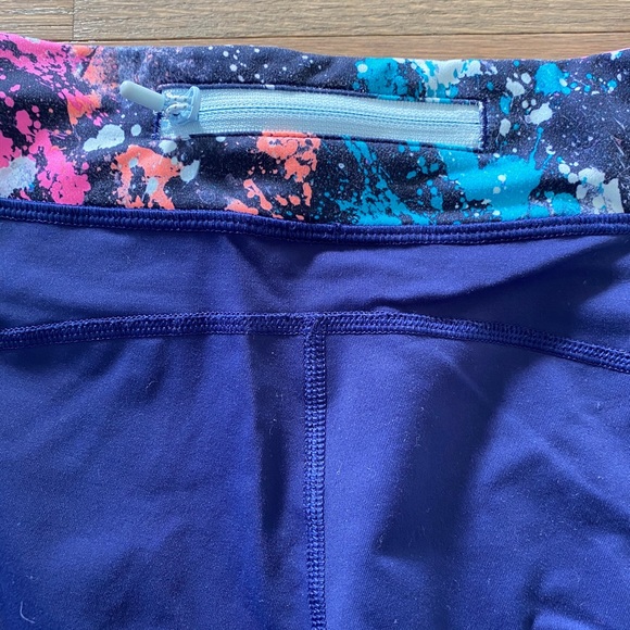 Ivivva by Lululemon Girls Crop Leggings, Size 14 - Picture 5 of 6